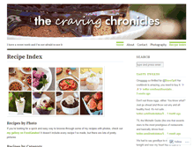 Tablet Screenshot of cravingchronicles.com